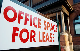 Office Space For Lease Sign