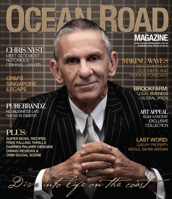 Ocean Road Magazine Summer Issue 2016 – Chris Nyst Interview