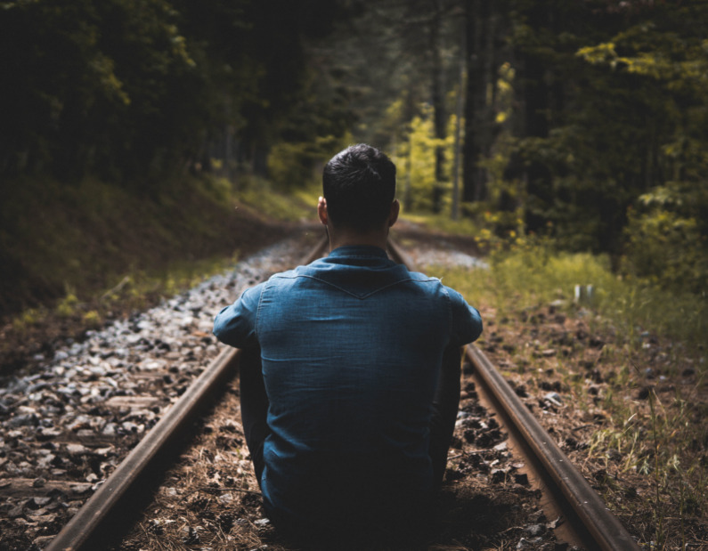 Man on Track by Scorpio 3