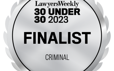 Lawyers Weekly 30 Under 30 Awards 2023 Finalist