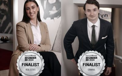 Lawyers Weekly 30 Under 30 Awards 2024 Finalists